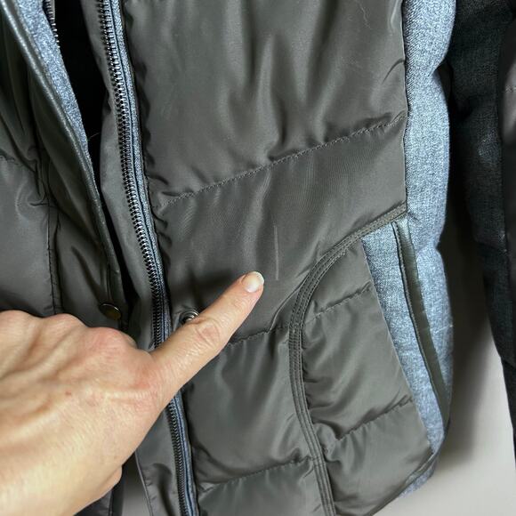 Obermeyer Gray Puffer Jacket - Picture 16 of 16